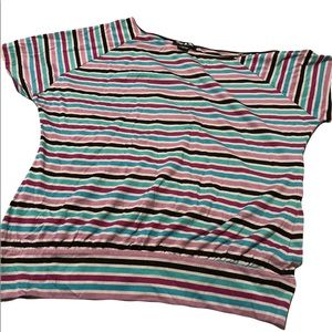 One‎ shoulder plus size top